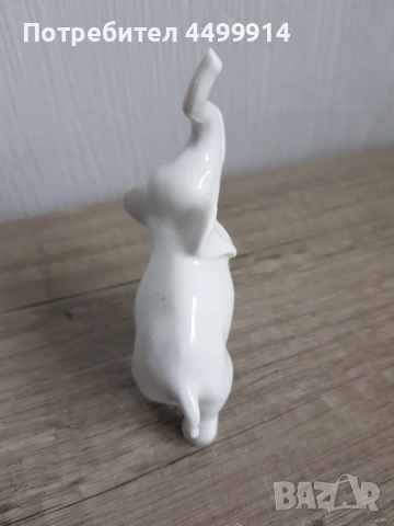 Порцеланово слонче на немската фирма Gräfenthal, снимка 5 - Колекции - 52882633