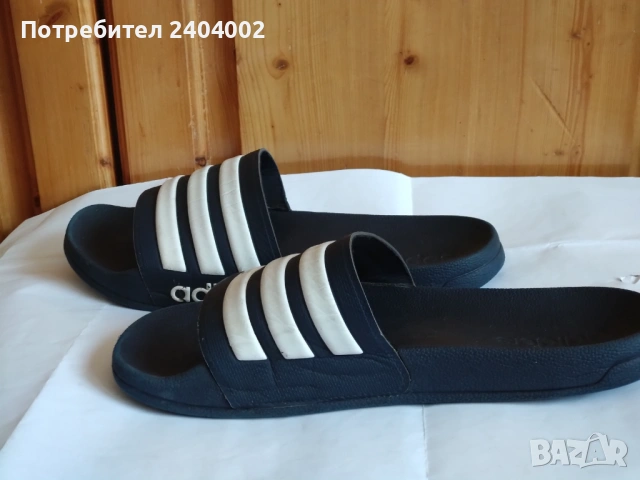 Чехли Adidas Cloudfoam стелка 27см, снимка 4 - Мъжки чехли - 53849030