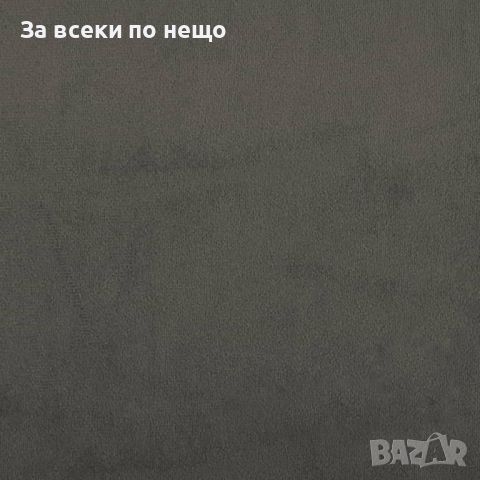 Матрак за легло с покет пружини тъмносив 120x200x20 см кадифе, снимка 2 - Матраци - 45141728