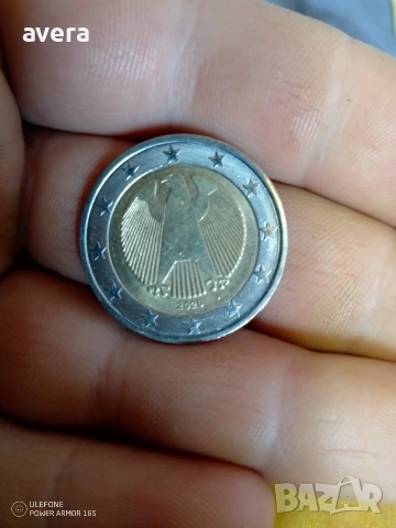 монета две евро
