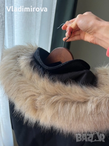 Дамско вълнено палто Mango, снимка 3 - Якета - 52512192