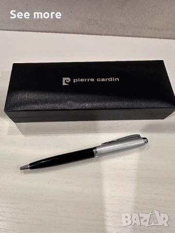 Pierre Cardin мъжка химикалка с оникс, снимка 2 - Подаръци за мъже - 50842463