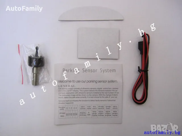Парктроник с 4 сензора - черни, дисплей и звукова сигнализация, снимка 6 - Аксесоари и консумативи - 48140057