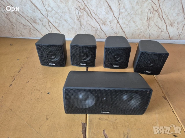 Активен субуфер Canton AS10 + 4бр.съраунд колонки + 1бр. център