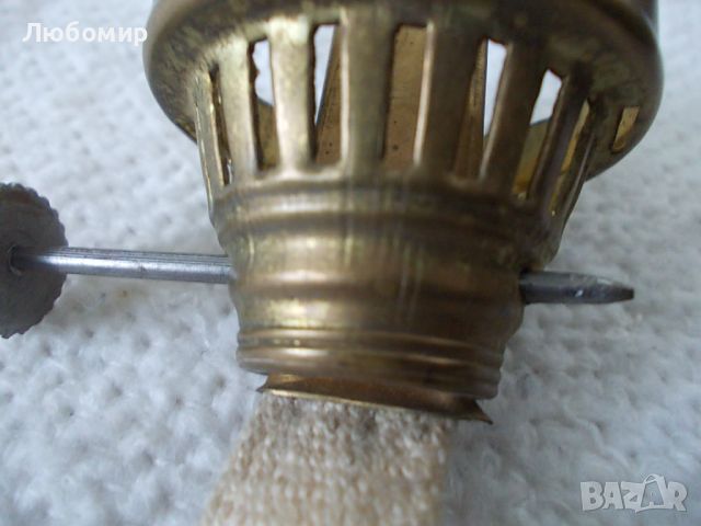 Държател фитил газена лампа - №2, снимка 5 - Антикварни и старинни предмети - 45583226