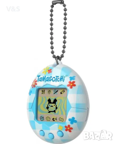 Тамагочи- Bandai Tamagotchi Original - Flower Gingham, снимка 4 - Електрически играчки - 48332550