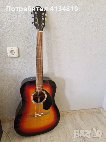 акустична китара fender FA-125 Dreadnought sunburst, снимка 1 - Китари - 47050006