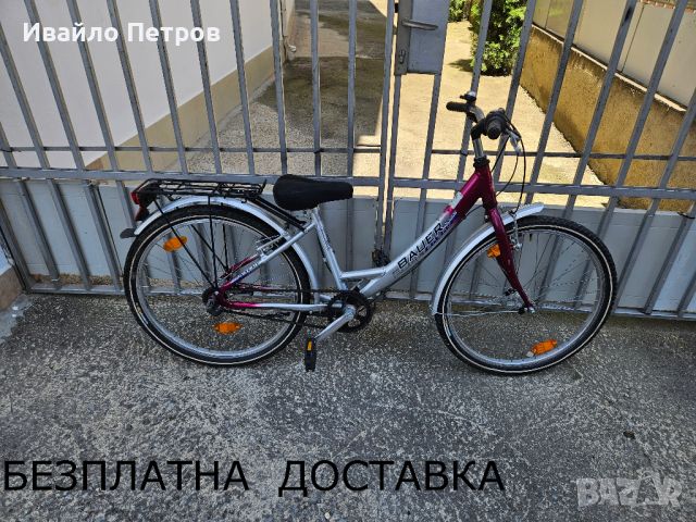 алуминиев велосипед 24 цола BAUER-шест месеца гаранция, снимка 1 - Велосипеди - 46271275