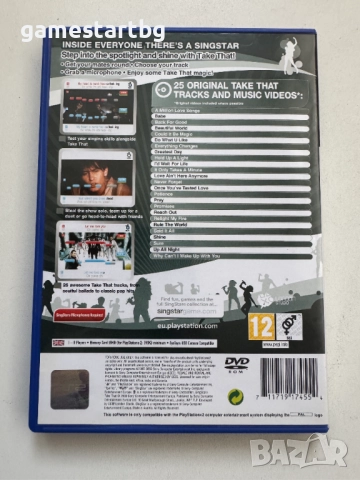 Singstar Take That за PS2, снимка 2 - Игри за PlayStation - 52678190