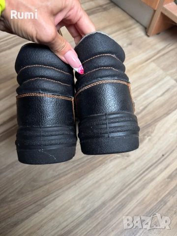 Мъжки кожени работни обувки SANTOS ! 46 н, снимка 6 - Мъжки боти - 52179804