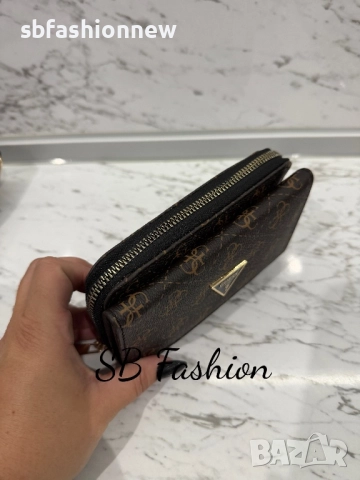Guess кафяво портмоне, снимка 4 - Портфейли, портмонета - 52820767