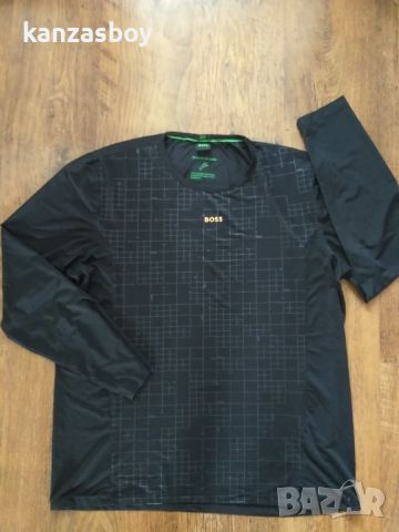 BOSS GREEN  Longsleeve Togn Active - страхотна спортна блуза КАТО НОВА 2ХЛ, снимка 6 - Спортни дрехи, екипи - 46696167