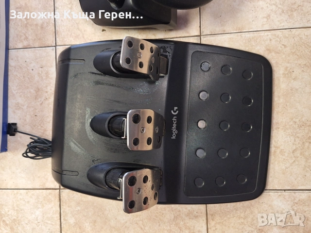 Волан с педали Logitech G29, снимка 3 - Аксесоари - 54276973