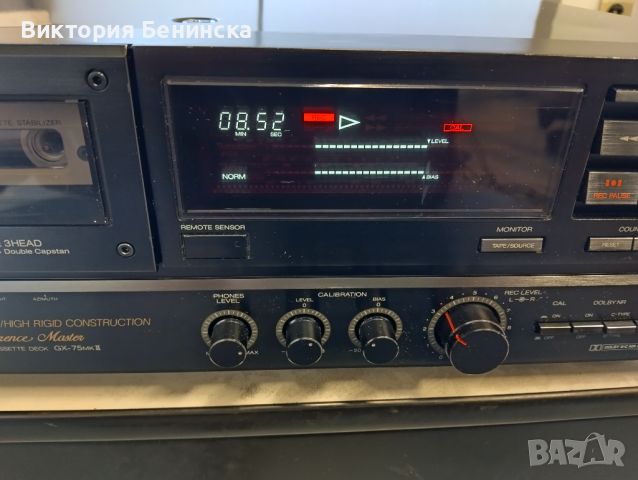 AKAI GX 75 MK2, снимка 1 - Ресийвъри, усилватели, смесителни пултове - 46528824