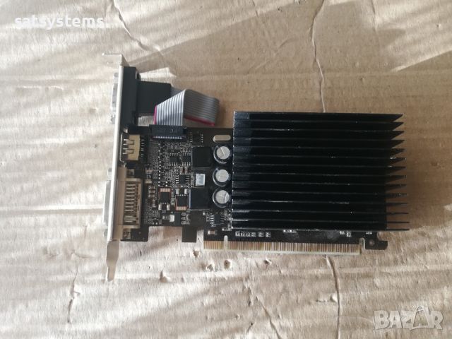 Видео карта NVidia GeForce Palit GT520 HDMI 2048MB GDDR3 64bit PCI-E, снимка 1 - Видеокарти - 45216711