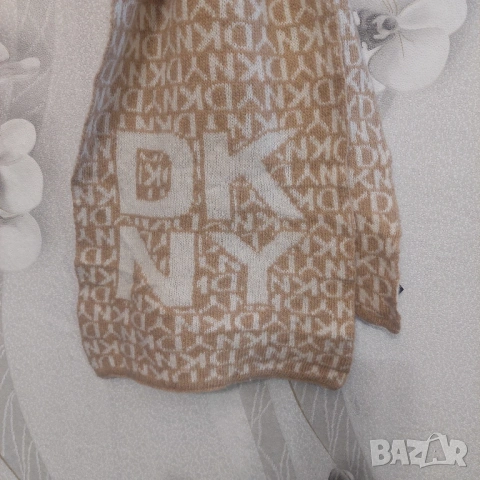 DKNY двулицев шал Donna Karan New York кашмир / вълна , снимка 2 - Шалове - 53082092