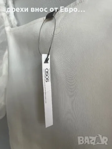 ASOS crop top с буфан ръкав, снимка 3 - Корсети, бюстиета, топове - 50219174