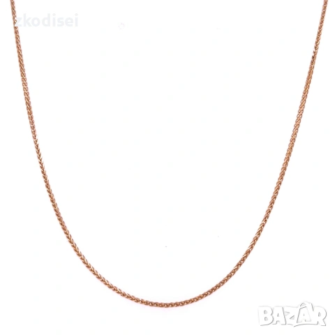 Златен синджир 2,56гр. 45,0см. 14кр. проба:585 модел:38193-1, снимка 2 - Колиета, медальони, синджири - 53986065