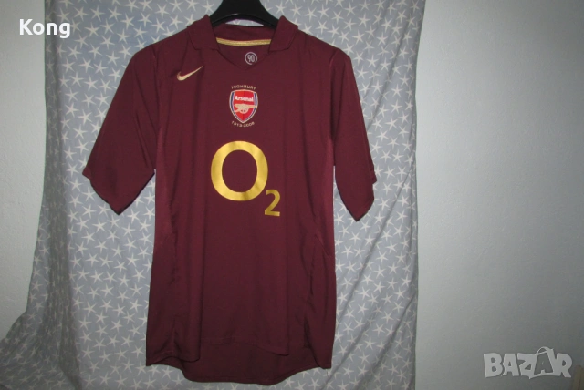 винтидж фланелка Nike Arsenal London футболна тениска Арсенал ЦСКА Олимпик Лион Франция , снимка 7 - Футбол - 53595937