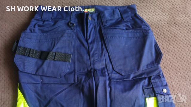 BLAKLADER 1529-1860 High-Vis Work Trousers размер 50 / M работен панталон W4-210, снимка 4 - Панталони - 46677207