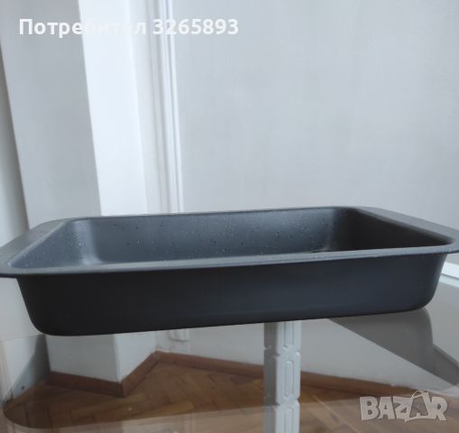 Тава за печене Brio Black Stone,36,5x24,5x5,5см, снимка 2 - Съдове за готвене - 46431172