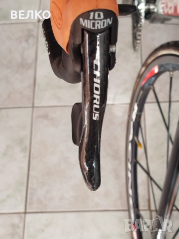 Шосеен велосипед Carvelo RS - 28" , Carbon , 2x10 * 8 кг ,  Full Campagnolo ,Като ново , снимка 2 - Велосипеди - 54150155