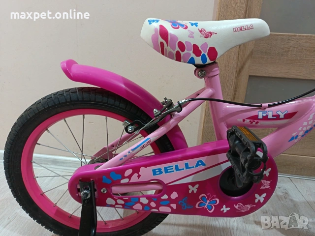 Детско колело 16 розово , снимка 3 - Велосипеди - 53790792