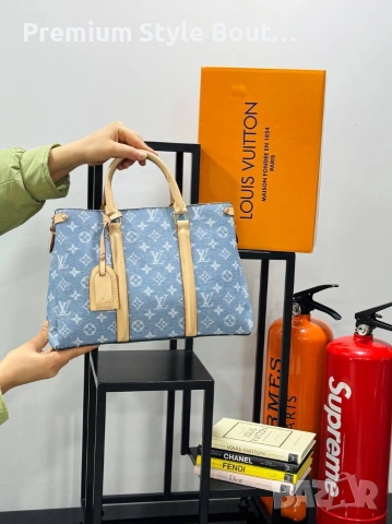 чанти Louıs Vuıtton Soufflot 🇫🇷 ➡️34 Cm ⬆️23 Cm , снимка 3 - Чанти - 53847087