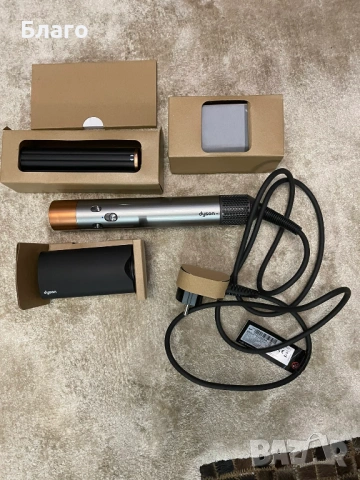 Dyson маша за коса HS02 Airwrap, Никел-Мед - нова, снимка 10 - Маши за коса - 53659217