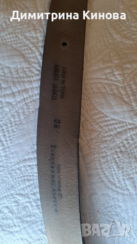 Колан дамски естествена кожа , снимка 2 - Колани - 54106603