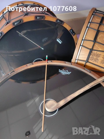 НАЛИЧНИ!ПРОФЕСИОНАЛЕН ГРАВИРАН БИТОВ ТЪПАН 20 ИНЧА САМО ЗА ЦЕНИТЕЛИ, снимка 18 - Ударни инструменти - 43668012