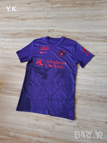 Оригинална мъжка тениска Nike Dri-Fit x F.C. Midtjylland / Season 22-23 (Away), снимка 2 - Тениски - 51227167