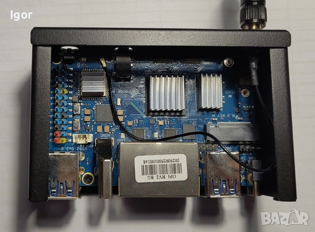 Orange Pi RV2 (Ky X1 / SpacemiT K1) 8GB + метален корпус, снимка 3 - Друга електроника - 53370348