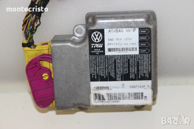 Централа airbag VW Passat B6 (2005-2011г.) 5N0959655A / 5N0 959 655 A / 5N0 959 655A