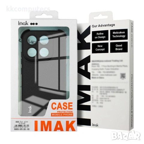 Защитен Калъф IMAK за OnePlus 15R 5G / Ace 6T 5G / Ace 6 5G - TPU, 4-ъглова защита, Вкл. Протектор -, снимка 5 - Резервни части за телефони - 53371879