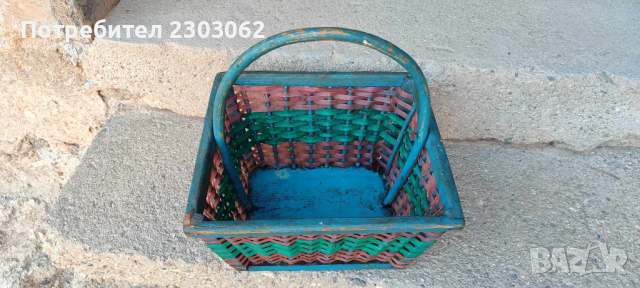 Стара кошница, снимка 4 - Антикварни и старинни предмети - 45023847