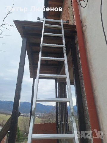 Алуминиева стълба, снимка 4 - Други инструменти - 53095330