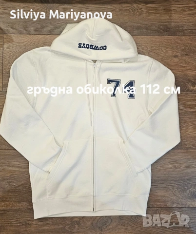 Продавам Мъжки Sweatshirt Dallas Cowboys, снимка 2 - Спортни дрехи, екипи - 53288858