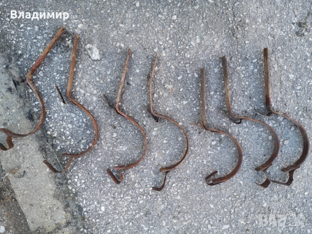 Скоби за поцинковани улуци , снимка 3 - Други инструменти - 53669308