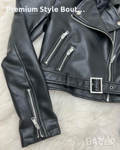 кожено яке , снимка 3 - Якета - 53724545
