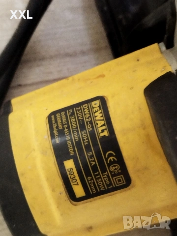 Ръчен циркуляр DeWalt 1150 W , снимка 6 - Други инструменти - 54021838