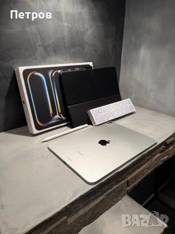 КАТО ЧИСТО НОВ Ipad Pro M4 11” + Apple Pencil Pro, снимка 4 - Таблети - 52965698