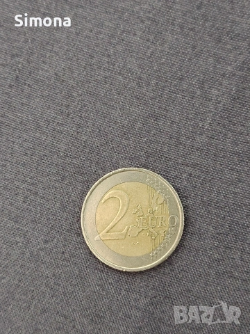 2 евро монета Франция 2001 г., снимка 2 - Нумизматика и бонистика - 53934386