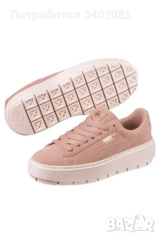 Нови обувки Puma Suede Platform Trace, снимка 1 - Кецове - 45948253