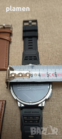 Мъжки смарт часовник/Smart Watch, снимка 3 - Смарт гривни - 53144293