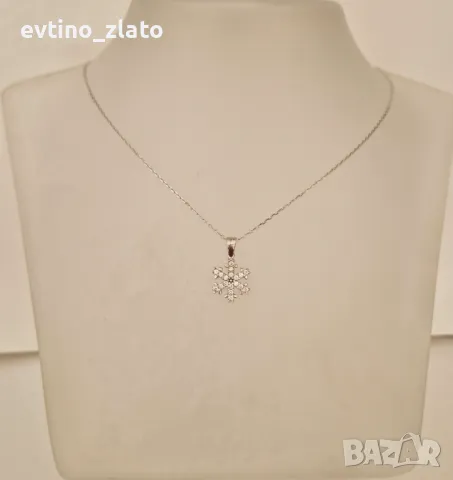 Медальони и синджири от бяло злато , снимка 5 - Колиета, медальони, синджири - 50068478