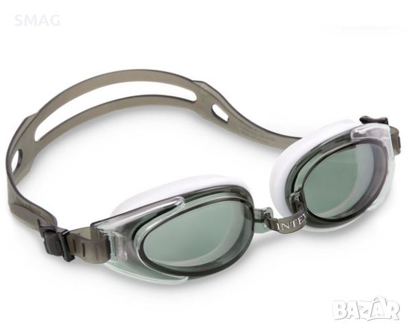 Очила за плуване сиво черни 14+ години - Intex, снимка 3 - Водни спортове - 46287403