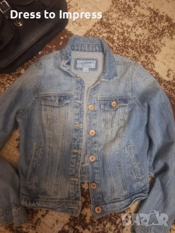 Ново късо дънково яке М