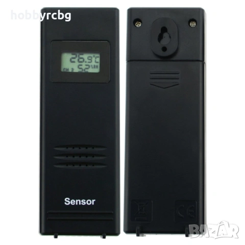 Безжична метеорологична станция за температура, влажност DCF / W, снимка 8 - Други инструменти - 21795699