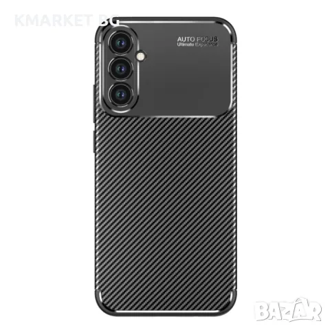 Samsung Galaxy A34 5G Удароустойчив Carbon Fiber Калъф и Протектор, снимка 2 - Калъфи, кейсове - 48128761